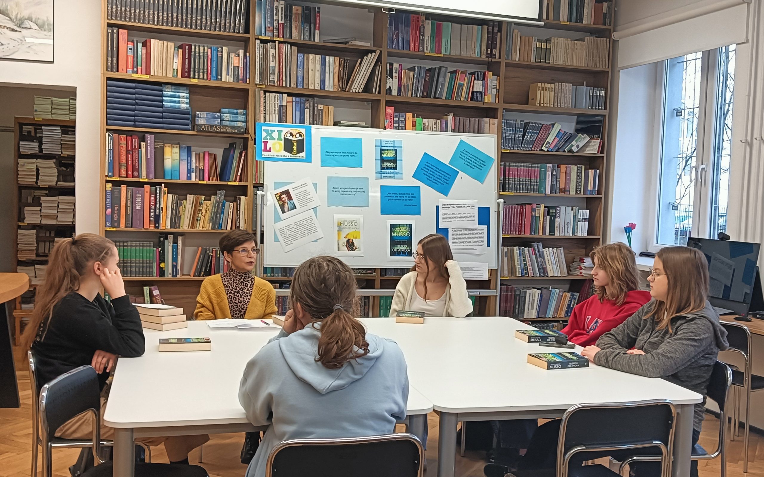 SPOTKANIE FANKLUBU KSIĄŻKI I BIBLIOTEKI